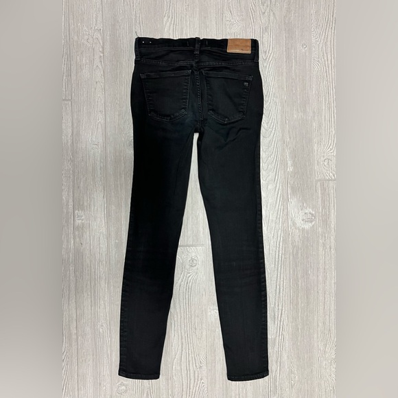 Madewell 9” High Rise Skinny Black Jeans Size 26 - Picture 2 of 10